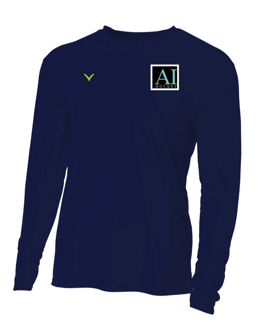 A TEST STORE Men's Long Sleeve Performance Crew