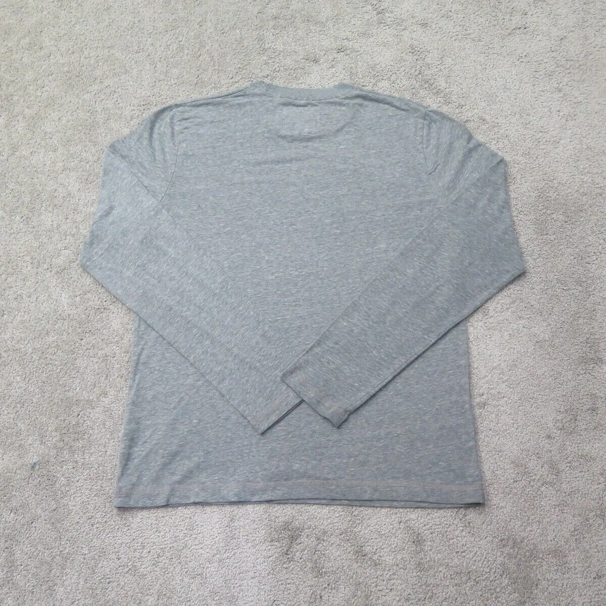 Abercrombie & Fitch Shirt Mens L Gray Long Sleeve Casual Outdoor Crew Neck Tee