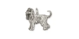 Afghan Hound Charm Jewelry Sterling Silver Handmade Dog Charm AF1-C