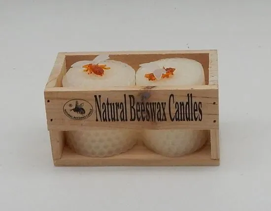 Beehive Small Pillar Candle Crate