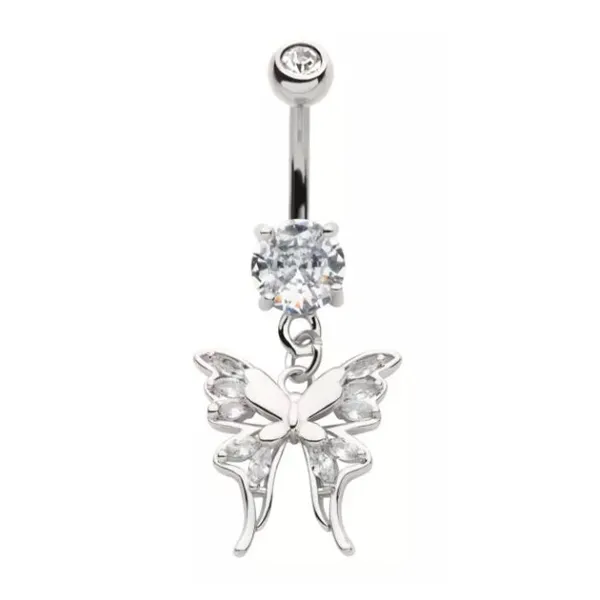 Belly Ring - Butterfly