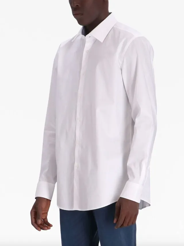 BOSS slim-fit long-sleeve shirt