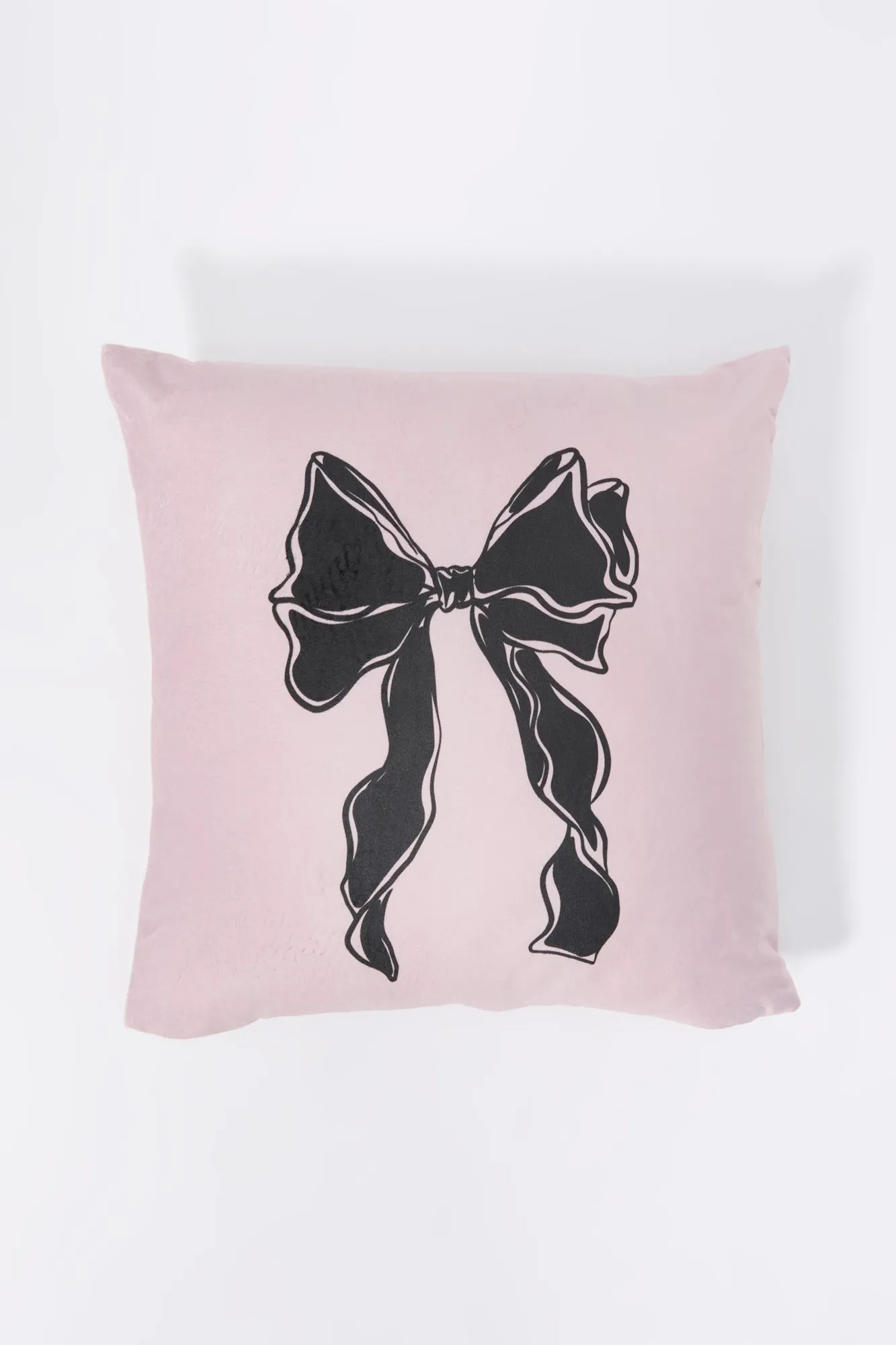 Bow Graphic Decorative Pillow