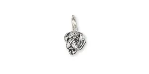 Bulldog Charm Jewelry Sterling Silver Handmade Dog Charm BD29H-C