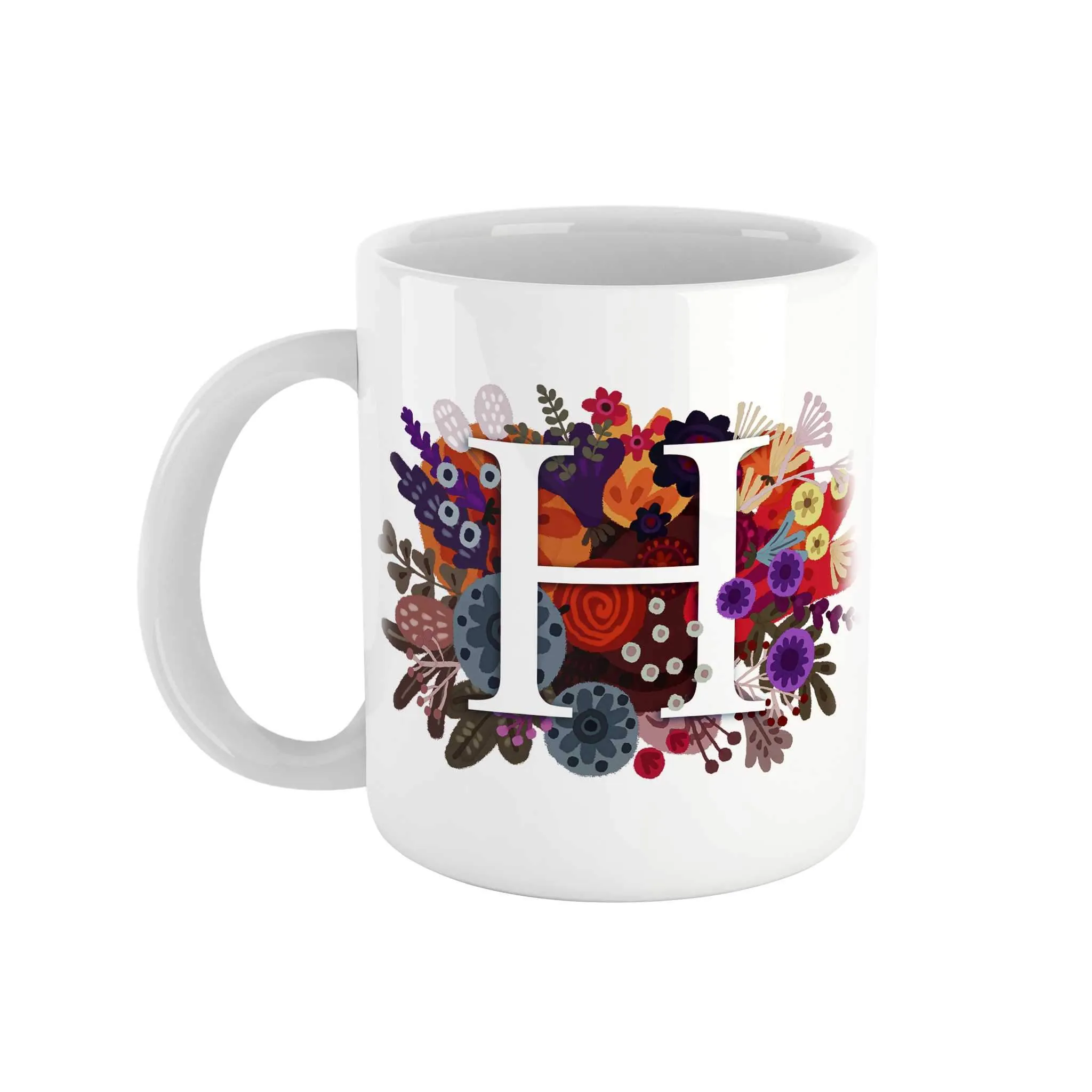 Burst of Colors Ceramic Mug