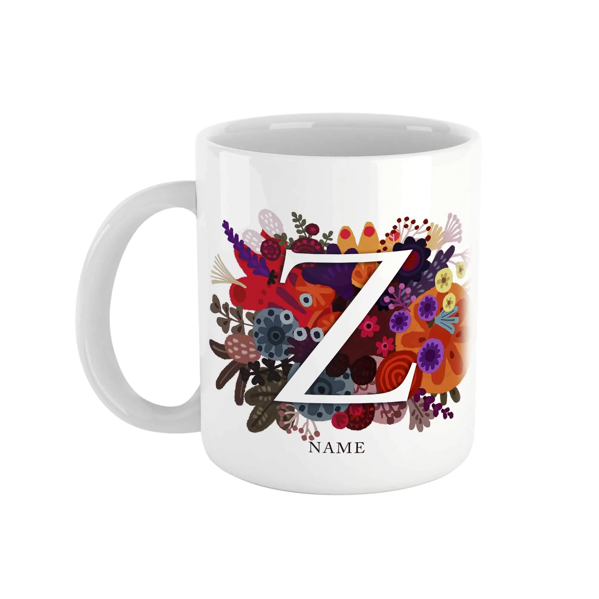 Burst of Colors Ceramic Mug