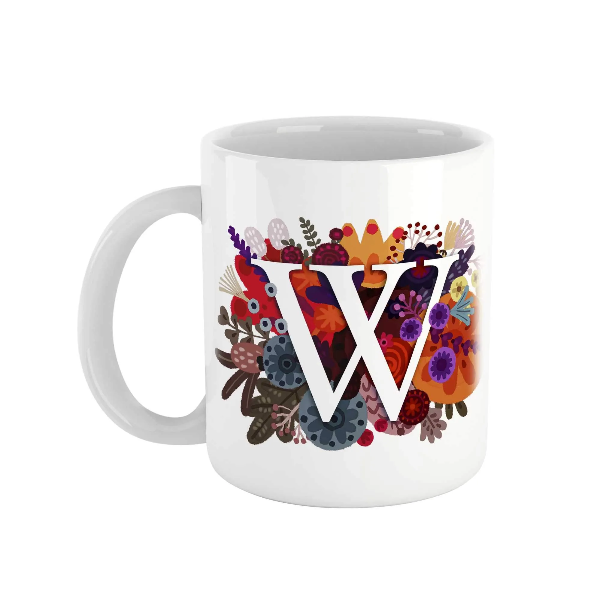 Burst of Colors Ceramic Mug