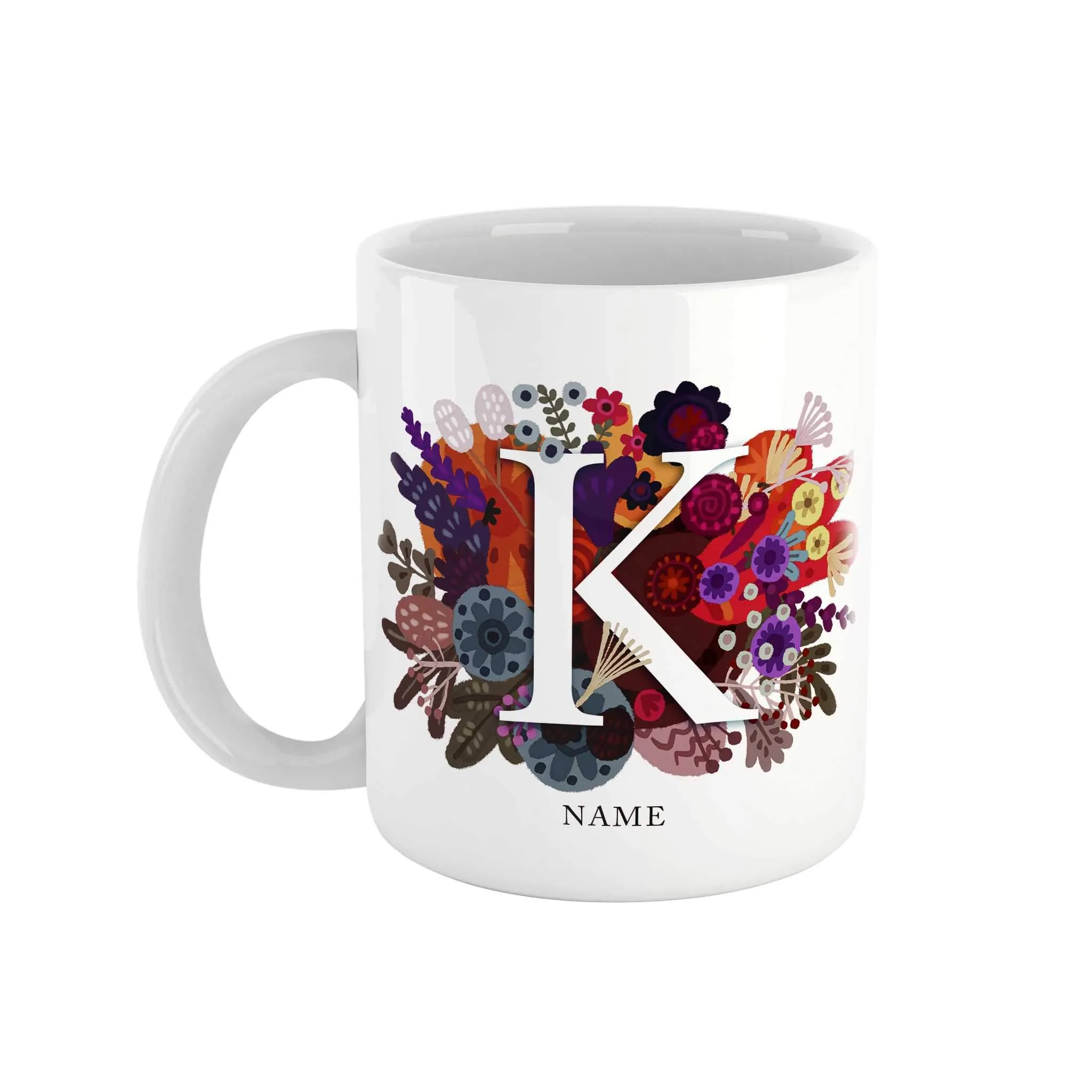 Burst of Colors Ceramic Mug