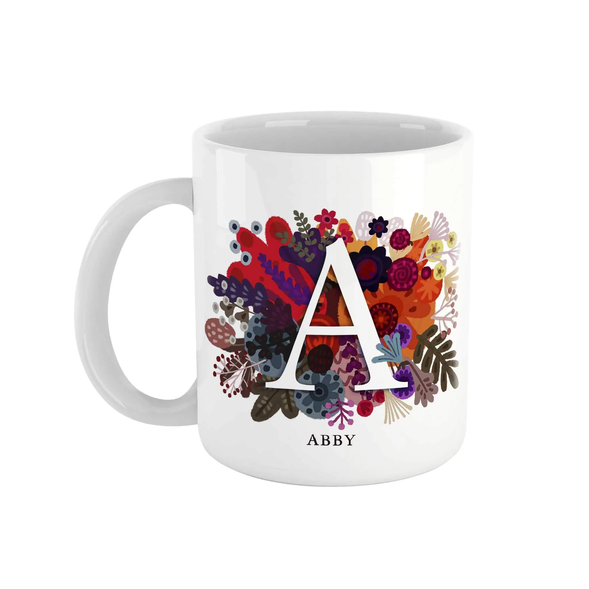 Burst of Colors Ceramic Mug