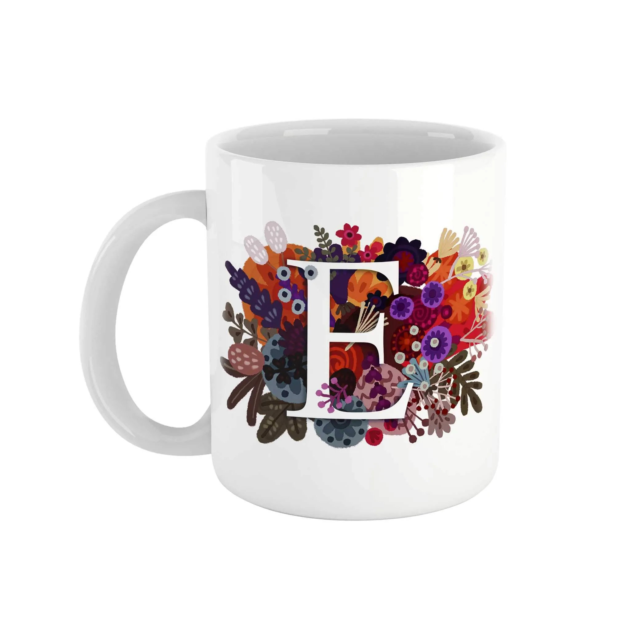 Burst of Colors Ceramic Mug