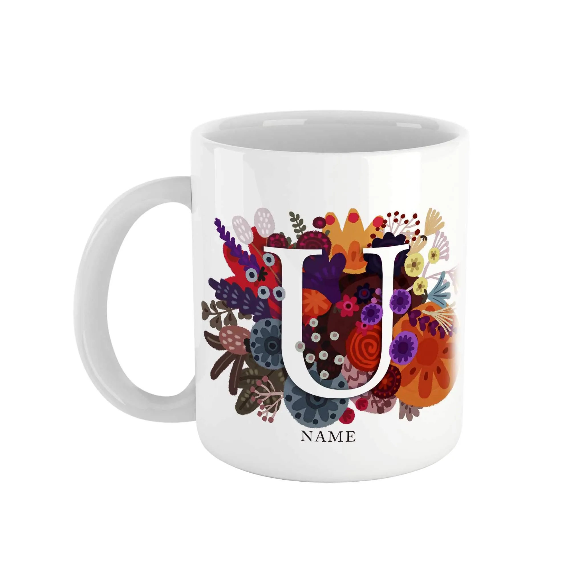 Burst of Colors Ceramic Mug