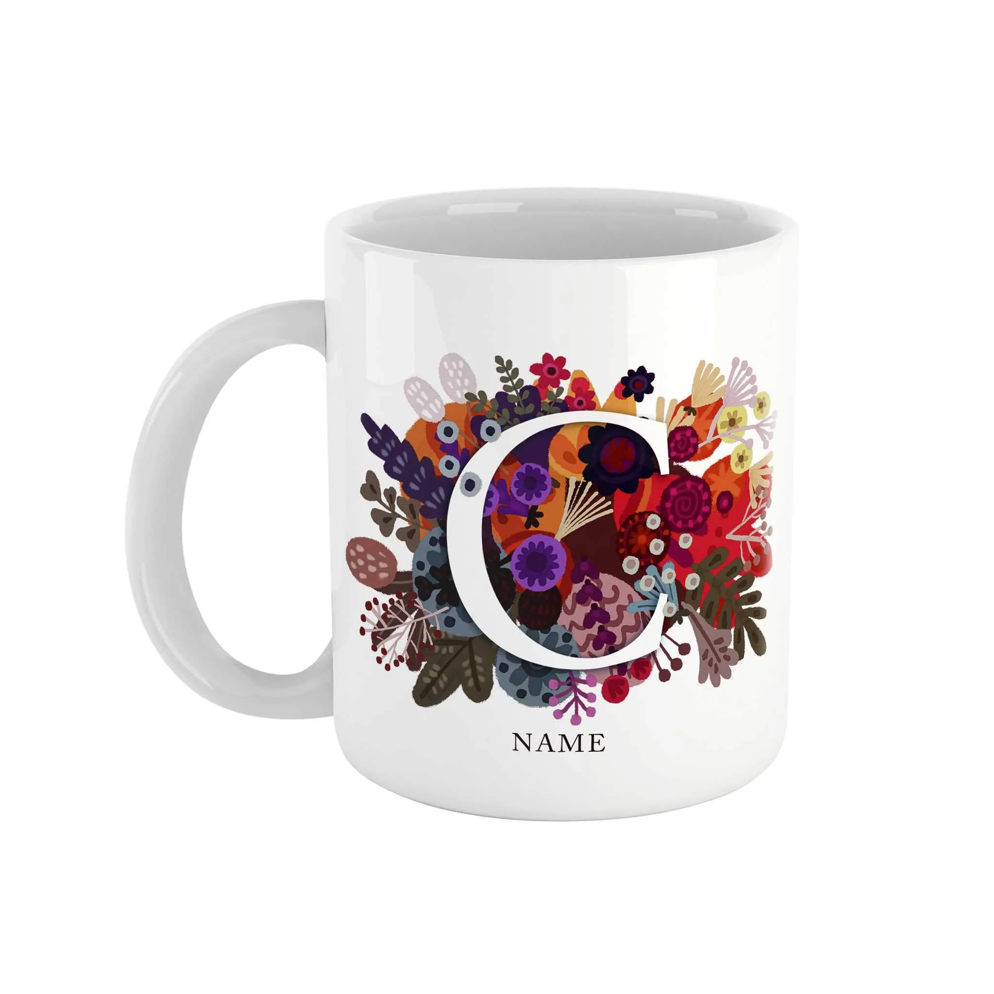 Burst of Colors Ceramic Mug