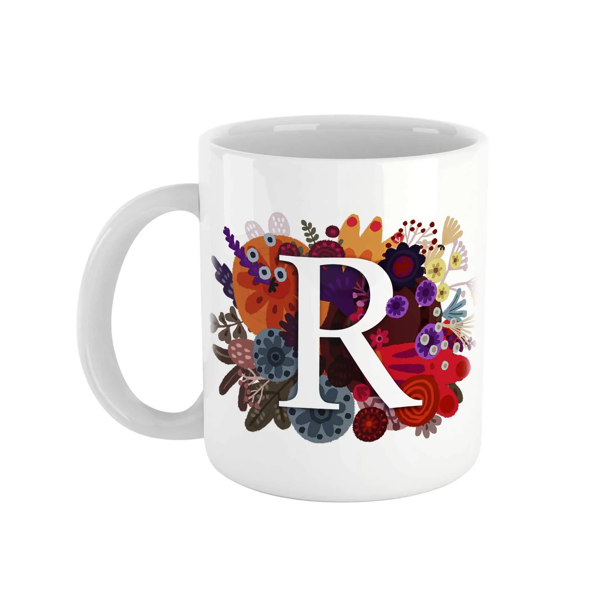 Burst of Colors Ceramic Mug