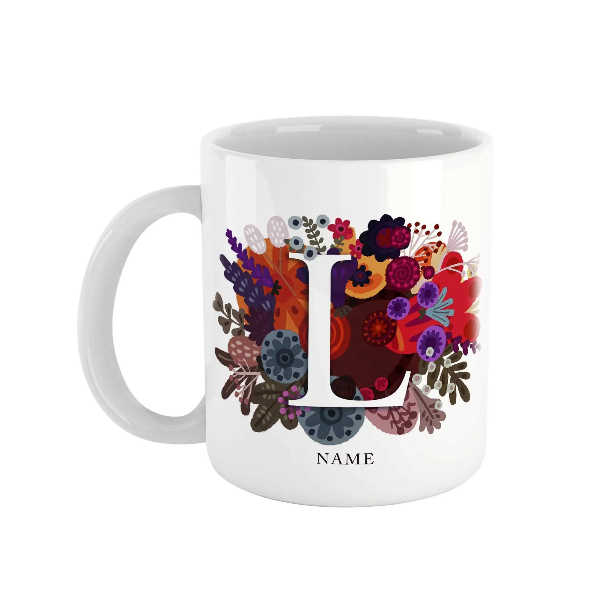 Burst of Colors Ceramic Mug