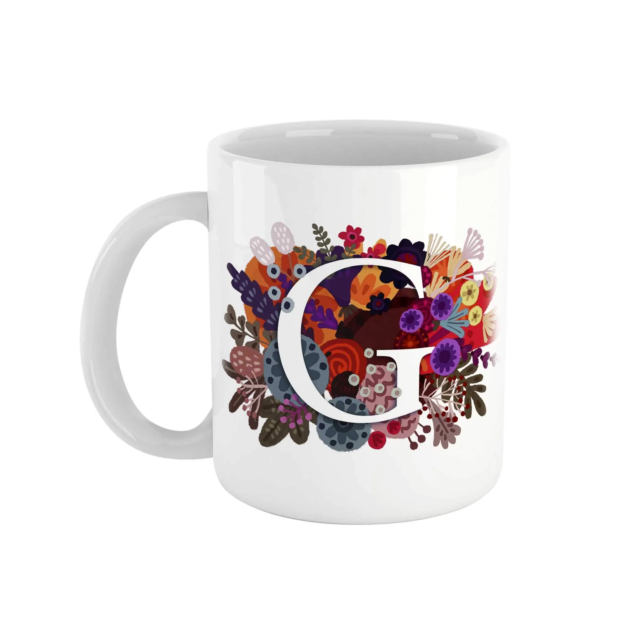 Burst of Colors Ceramic Mug