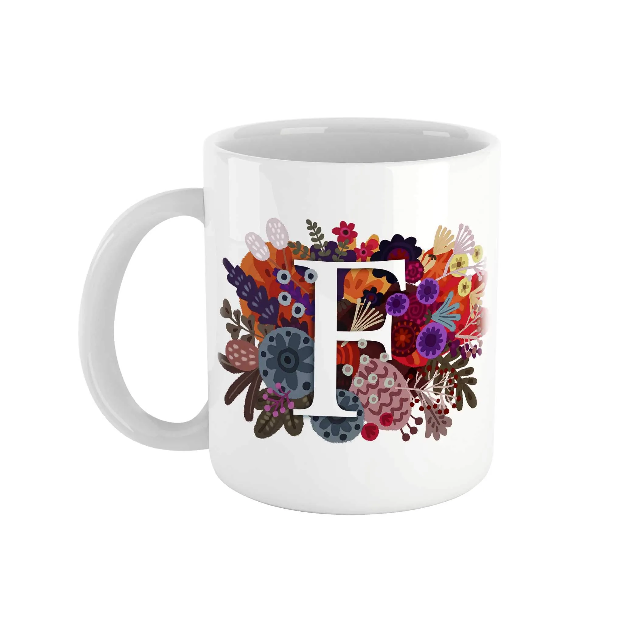 Burst of Colors Ceramic Mug