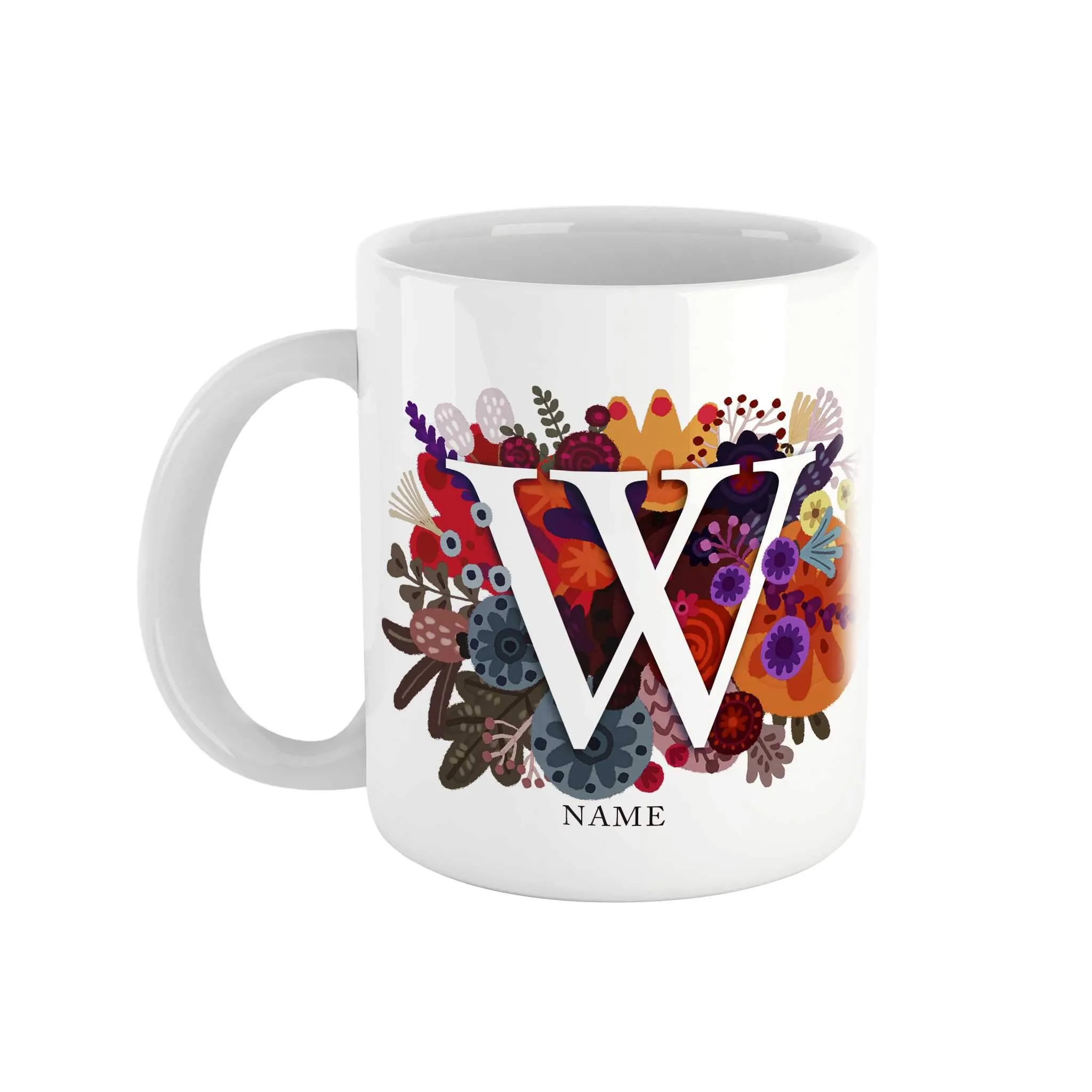 Burst of Colors Ceramic Mug