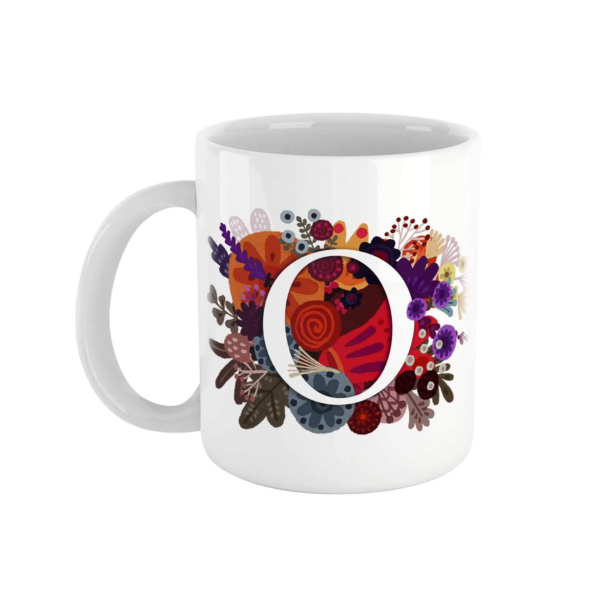 Burst of Colors Ceramic Mug