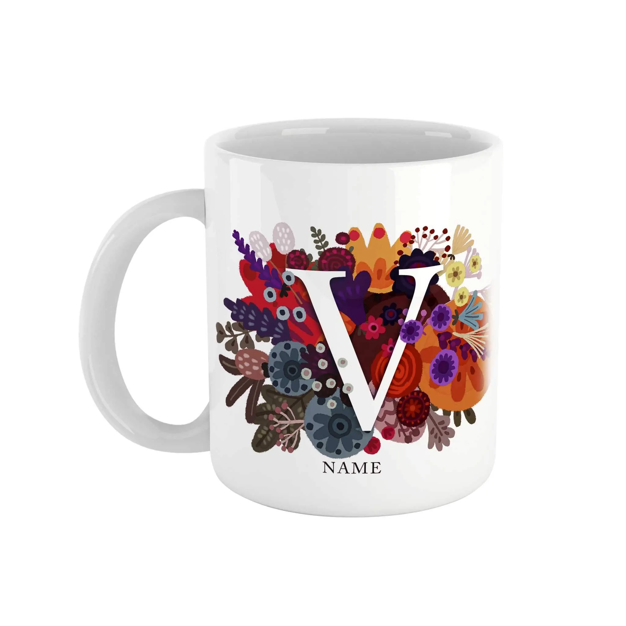 Burst of Colors Ceramic Mug