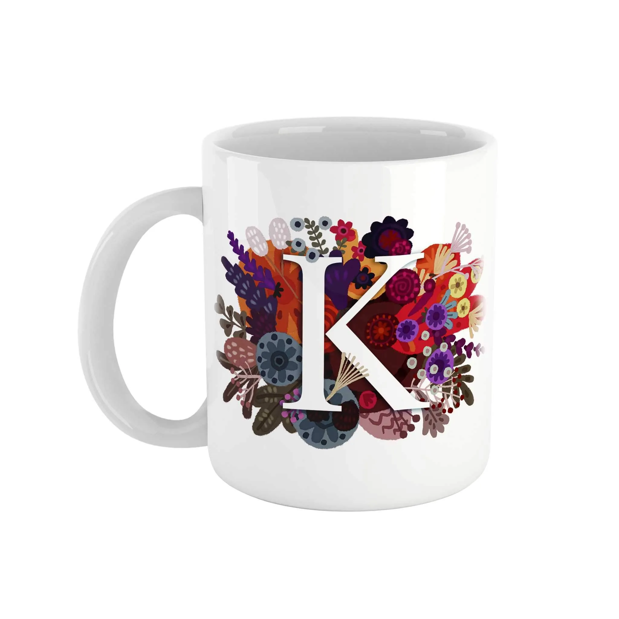 Burst of Colors Ceramic Mug