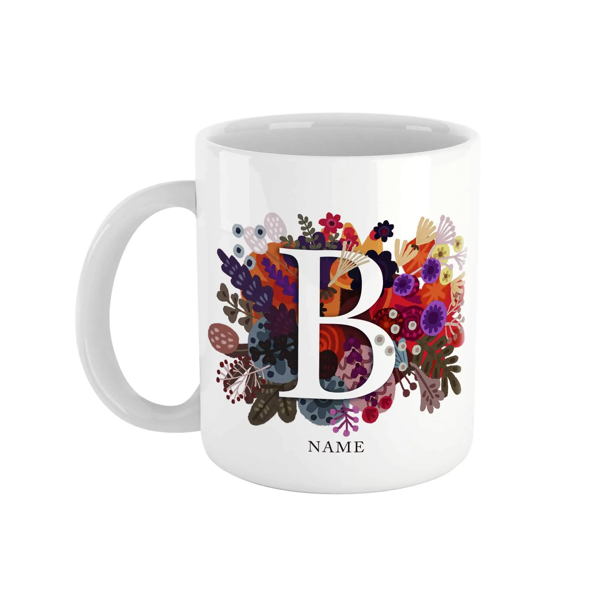 Burst of Colors Ceramic Mug