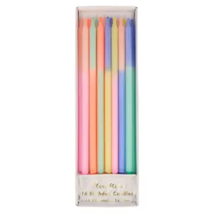 Candles - Multi Colour Blocks