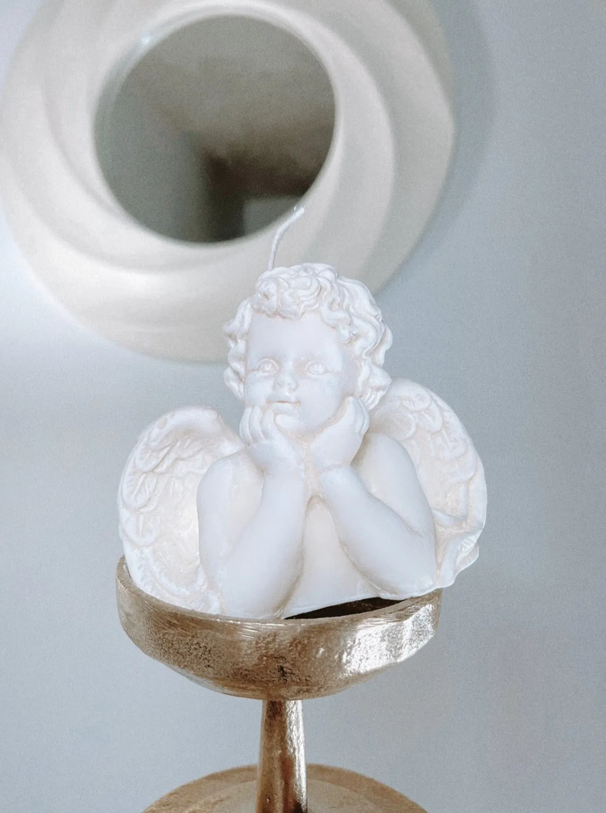 Cherub Angel Candle