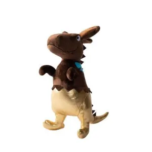 Choc-A-Saurus Rex Plush Dog Toy