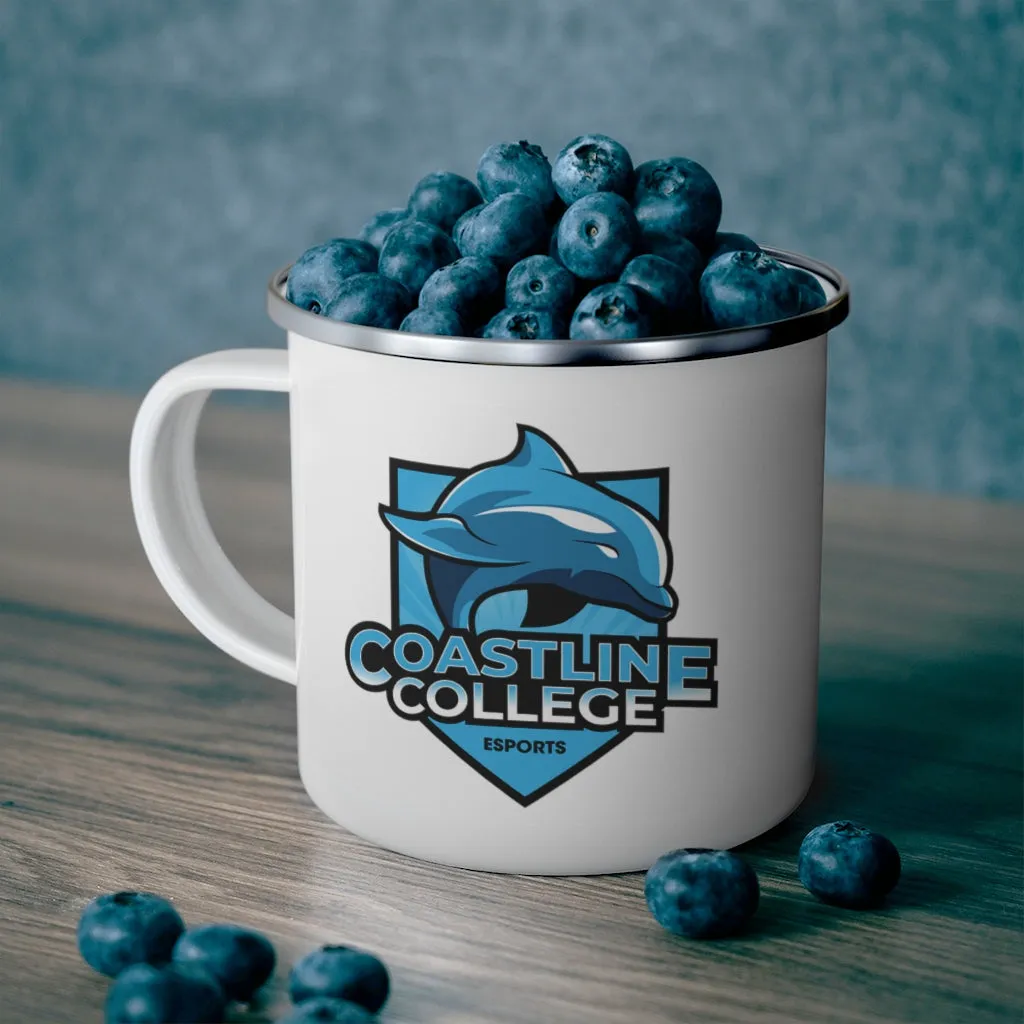 Coastline Esports Enamel Camping Mug