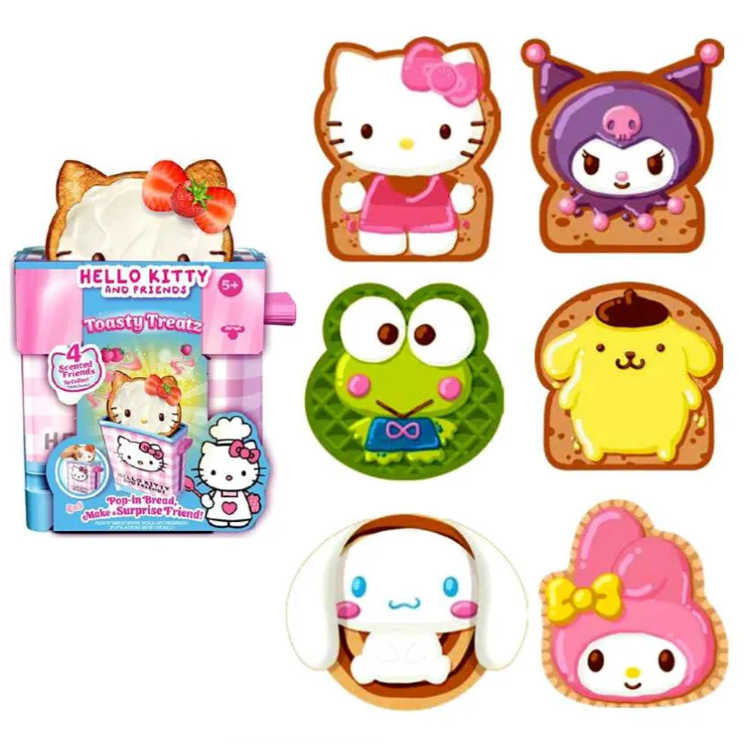 Hello Kitty Toasty Treatz by Cookiez Makery - Delicious Snack Toasts for Kids