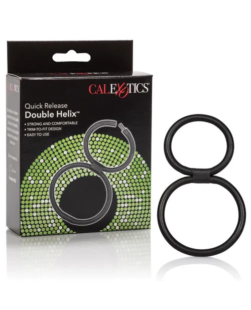 Double Helix Quick Release Erection Enhancer - Black