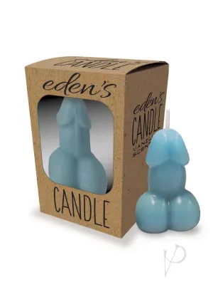 Edens Candle Penis Blue