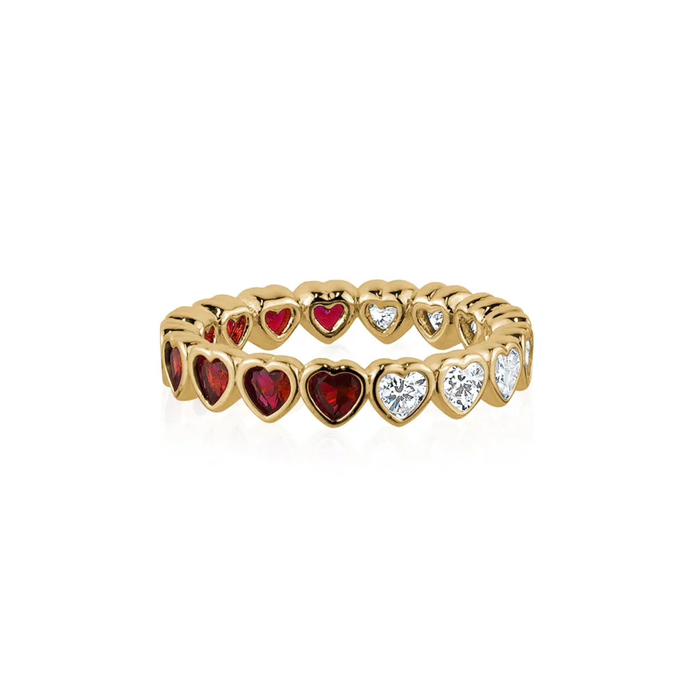 ETERNITY HEART RING