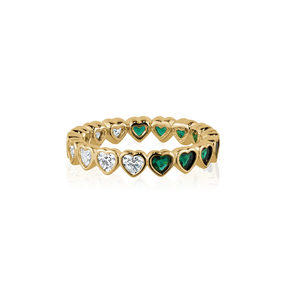 ETERNITY HEART RING