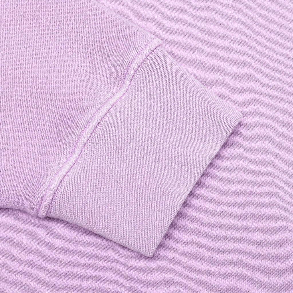 GD Curved Logo Crewneck - Lilac/Black