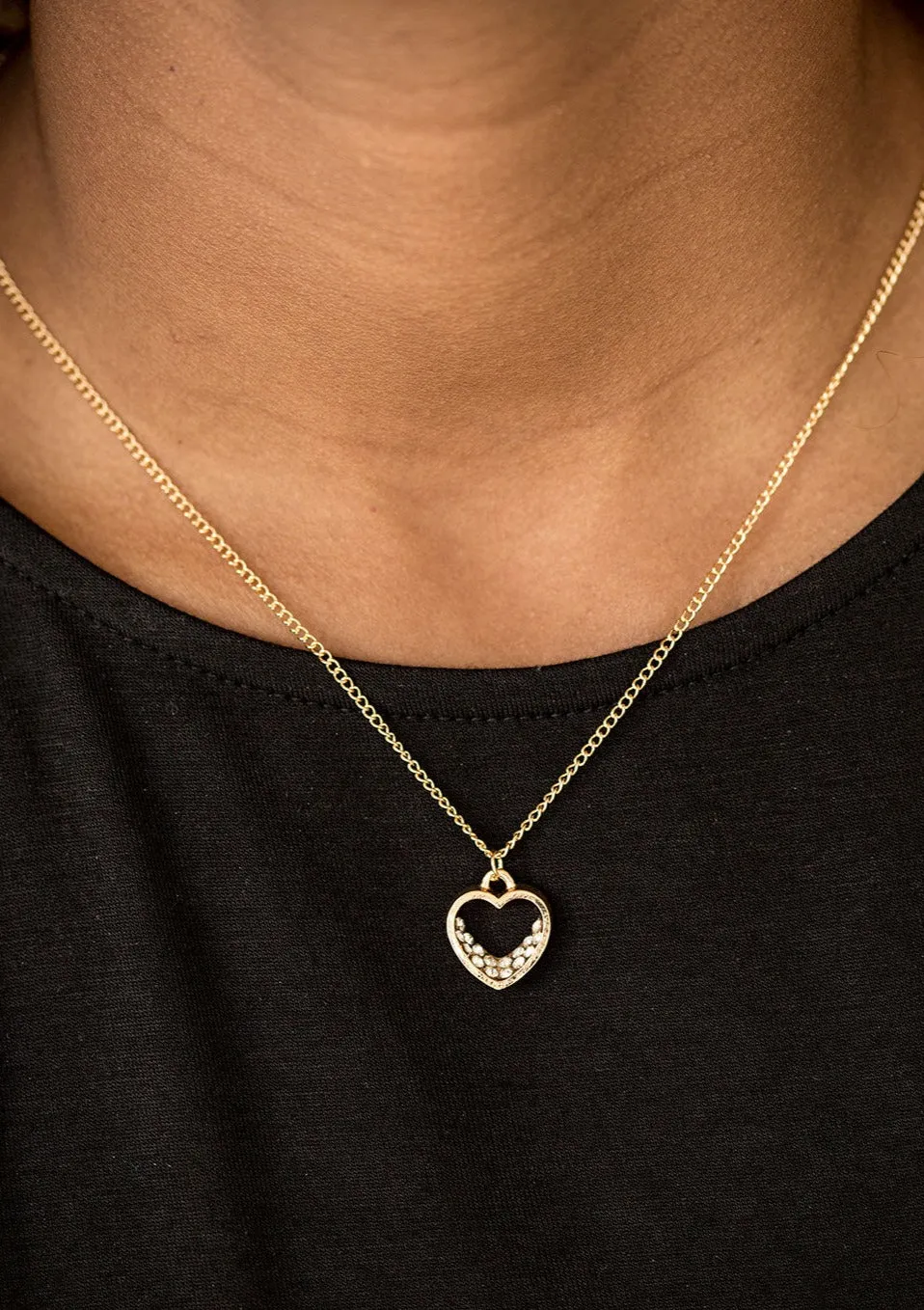 Give Me Love Gold Necklace Set