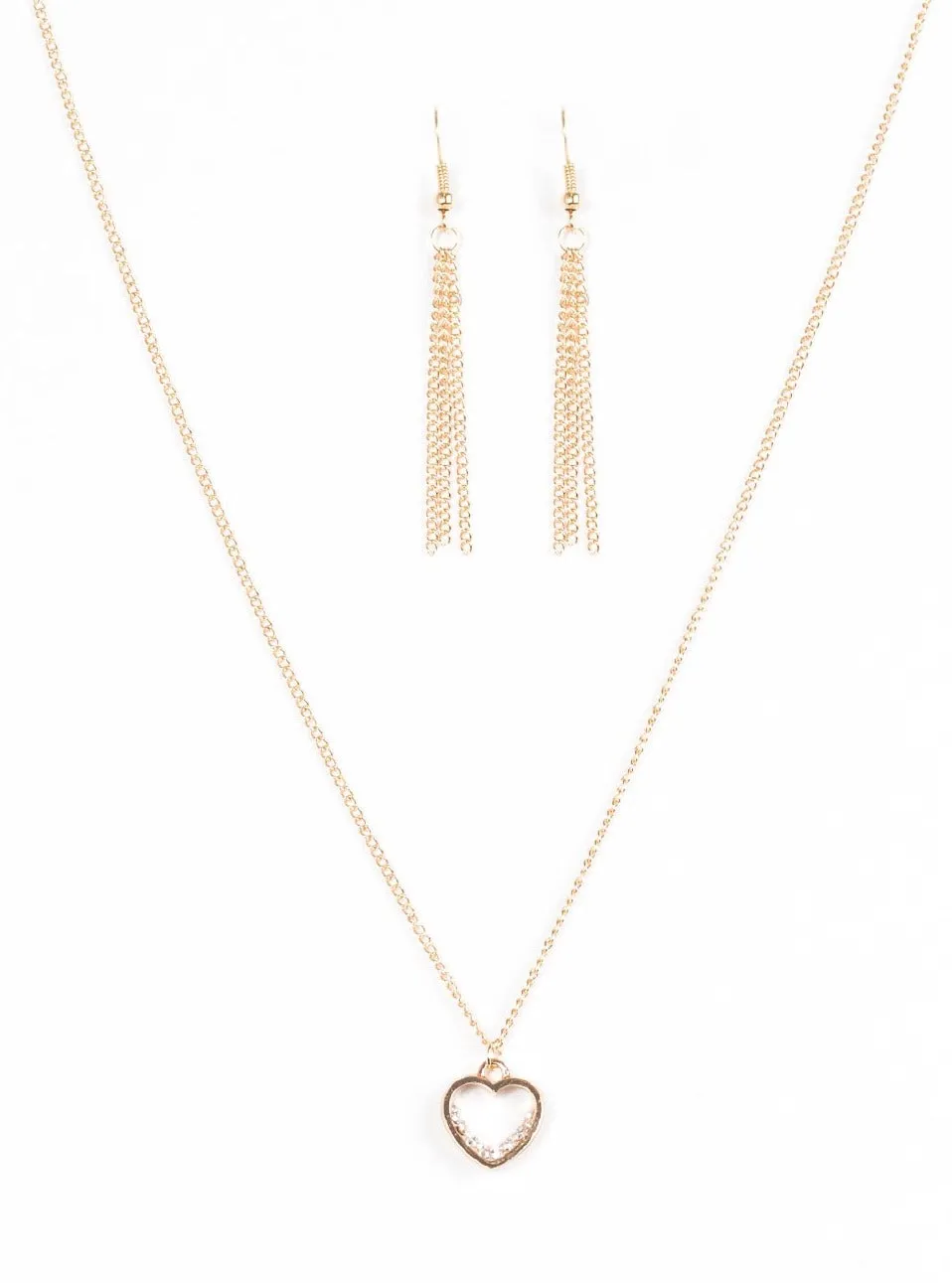 Give Me Love Gold Necklace Set