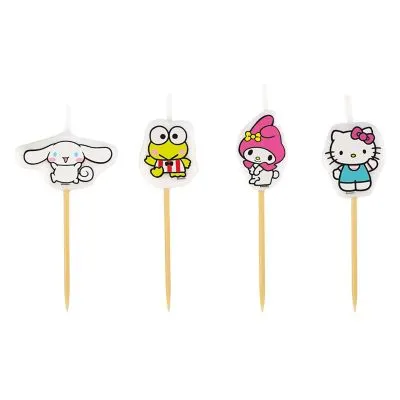 Hello Kitty And Friends Candle Set | 4 pcs