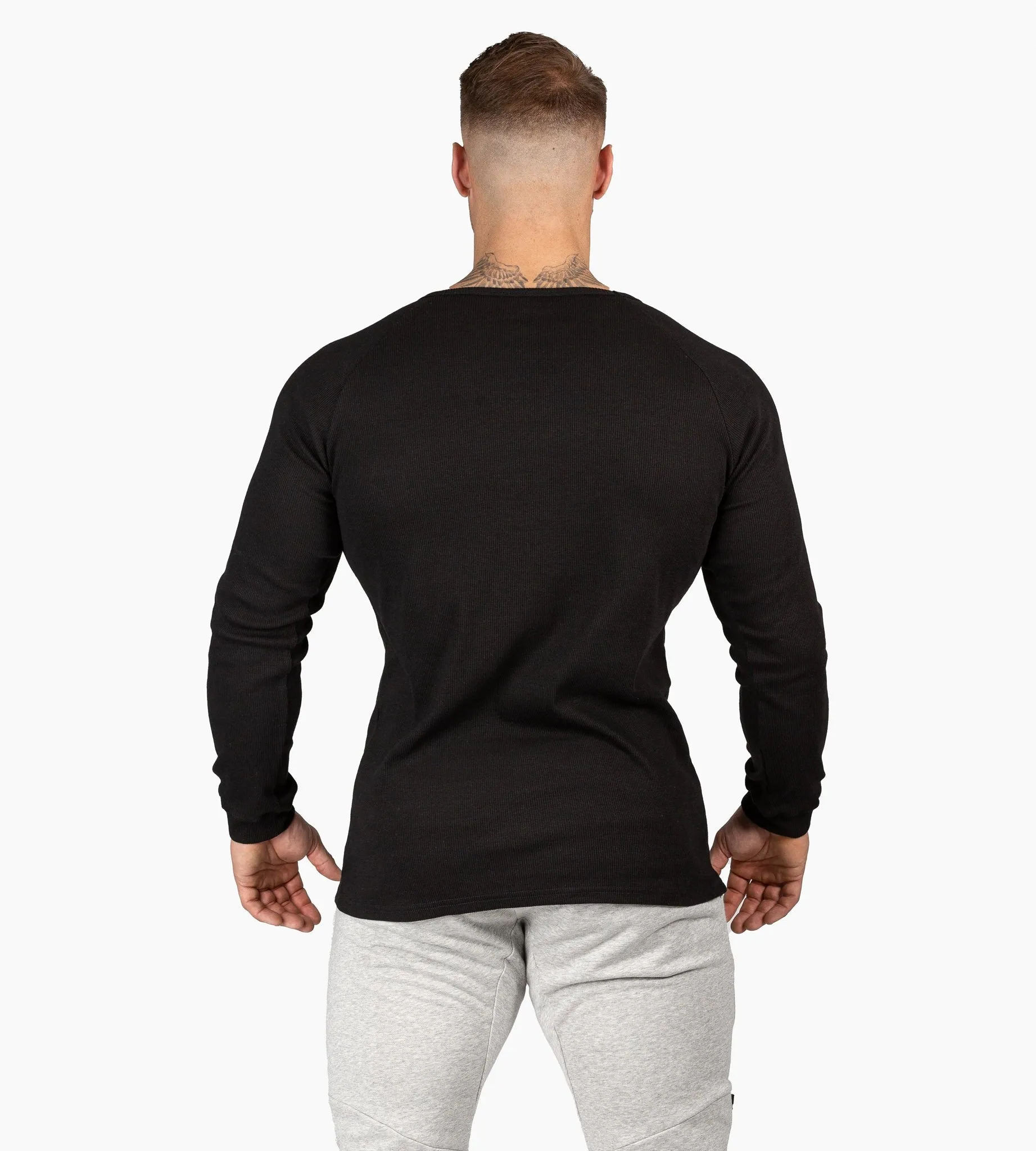 Hulk Long Sleeve Top II - Black Marle