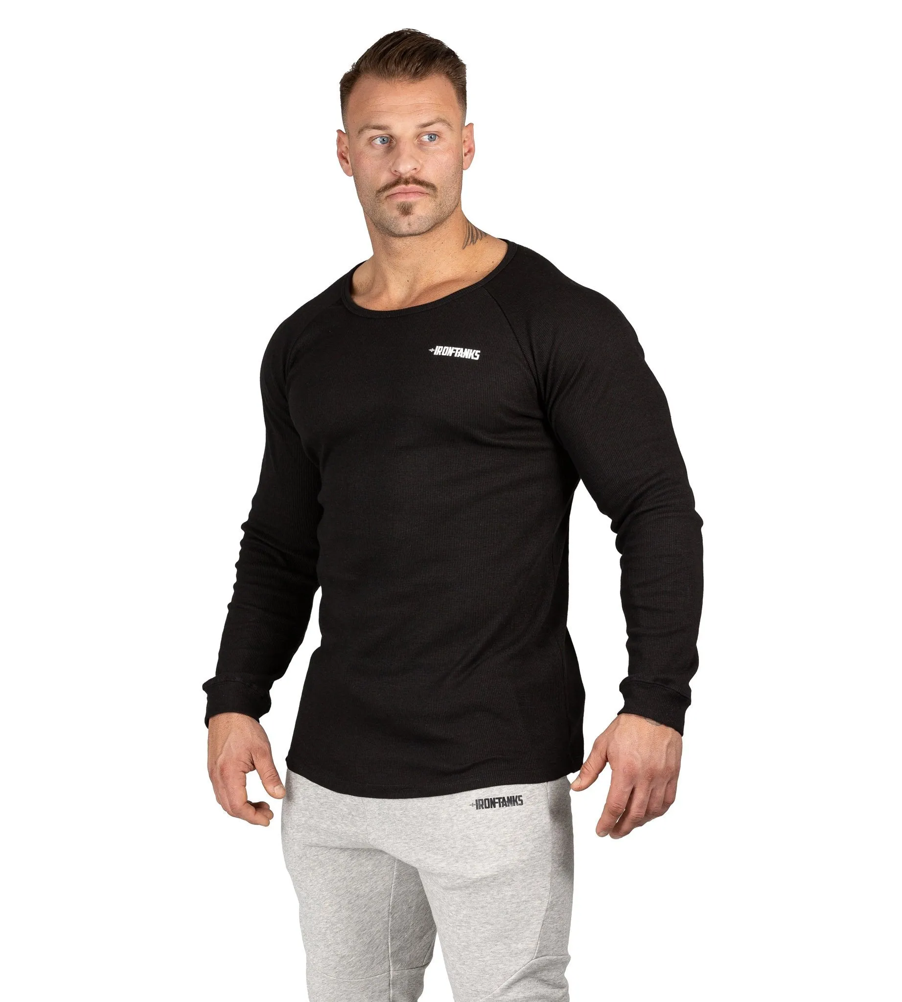 Hulk Long Sleeve Top II - Black Marle