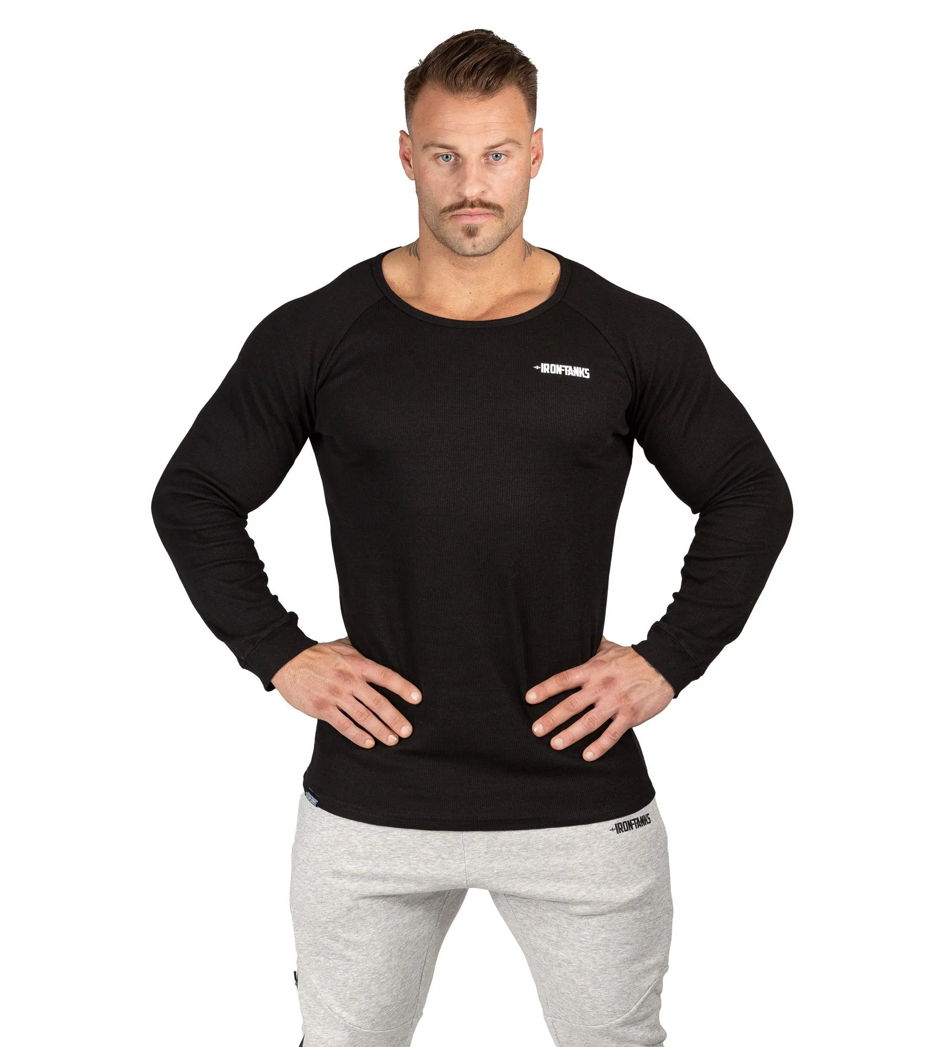 Hulk Long Sleeve Top II - Black Marle