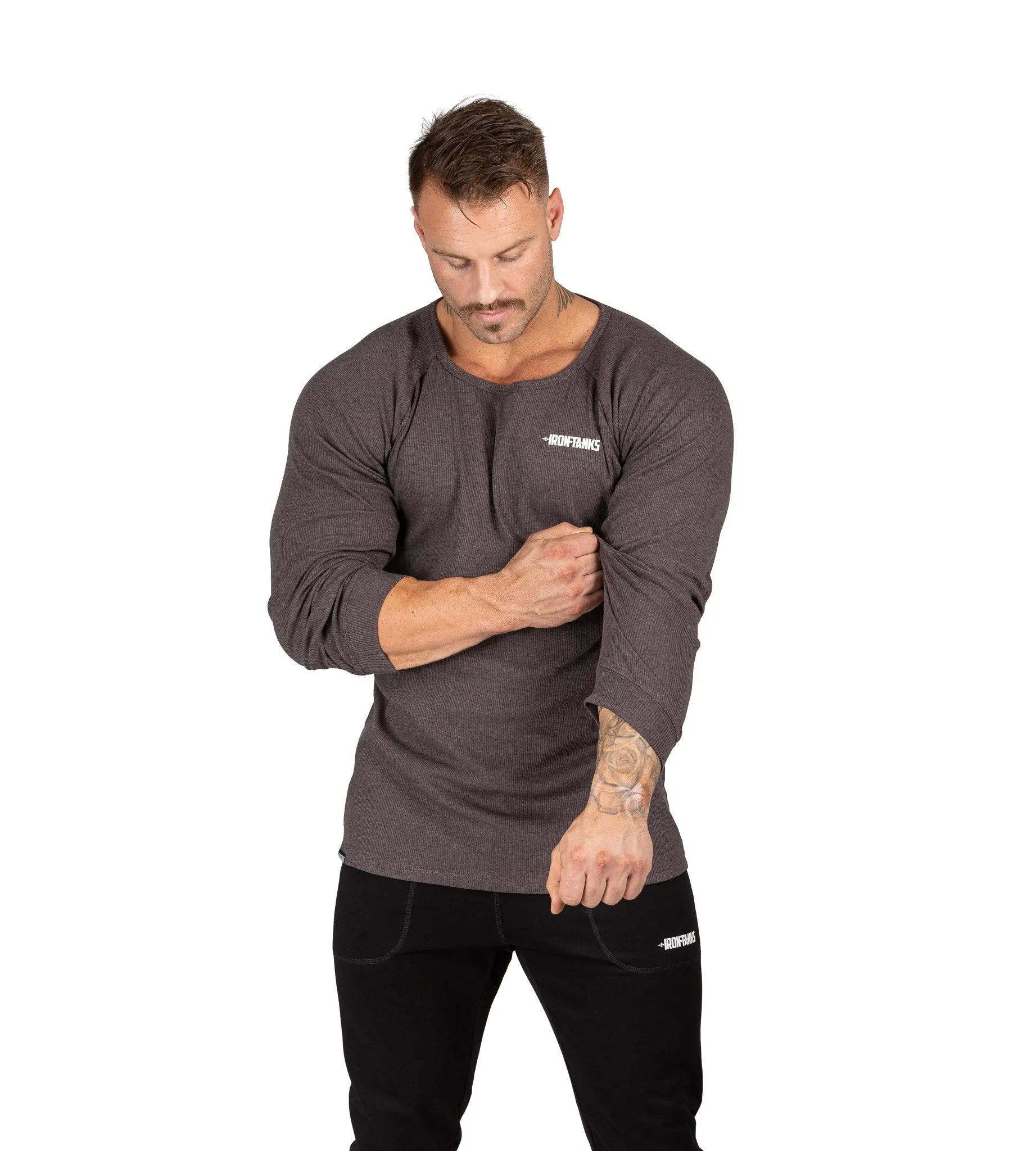 Hulk Long Sleeve Top II - Charcoal Grey