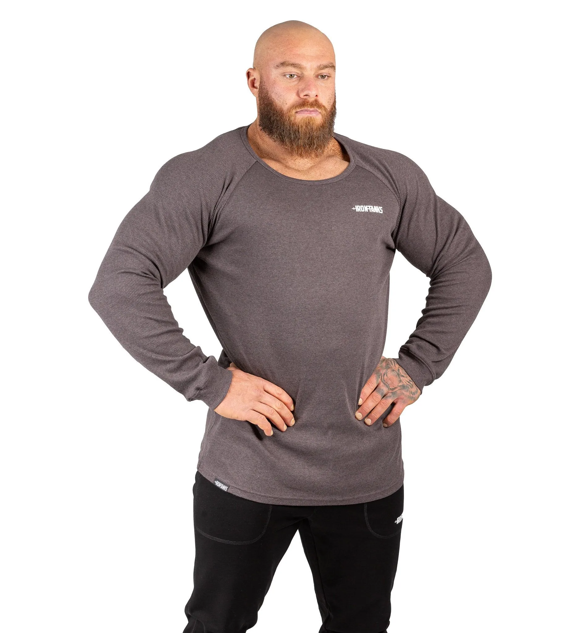 Hulk Long Sleeve Top II - Charcoal Grey