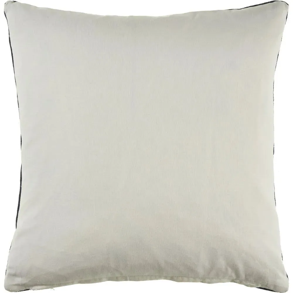 Intricate Medallion Navy and Cream LR04692 Throw Pillow