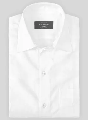 Italian Lombardo White Stripe Shirt