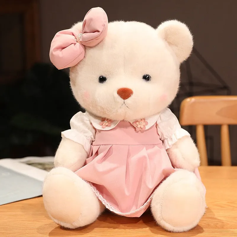 Kawaii Bow Teddy Bear