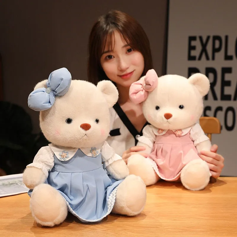 Kawaii Bow Teddy Bear