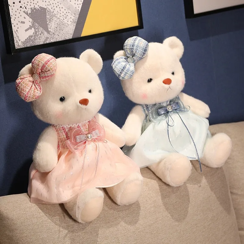 Kawaii Bow Teddy Bear