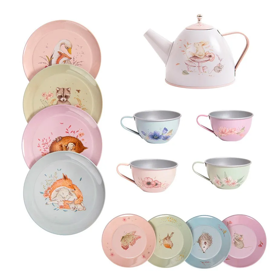 Les Rosalies Tea Set