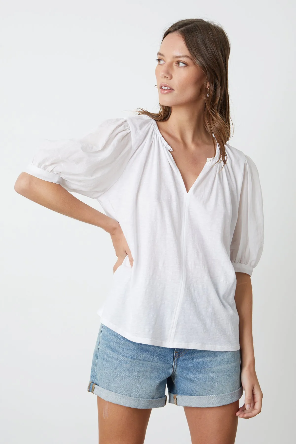 MALLORY PUFF SLEEVE TOP